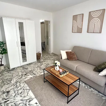 Apartamento Lumineux, 5 Min De La Plage, 2 Personnes, Calme Niza